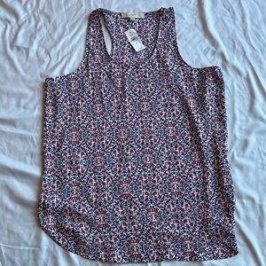 NWT Loft Racerback blouse